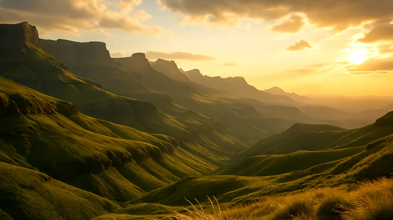Montagnes du Drakensberg"